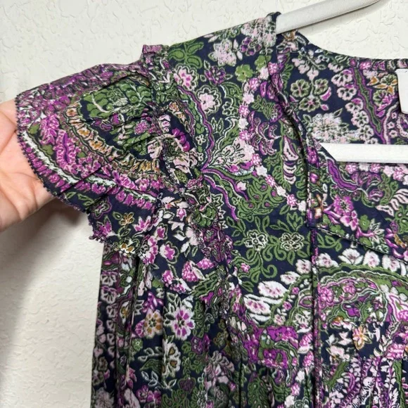 NWT Cleobella Ainsley Floral Paisley Top XL - Picture 7 of 13
